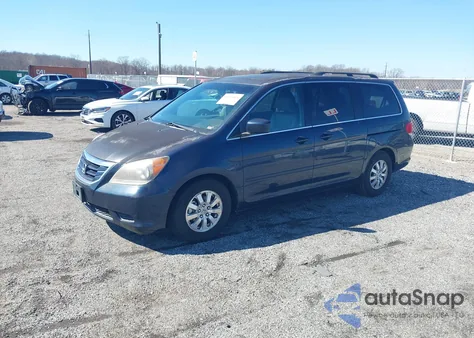 2009 Honda Odyssey Ex-L from USA, damaged, VIN 5FNRL38699B408455